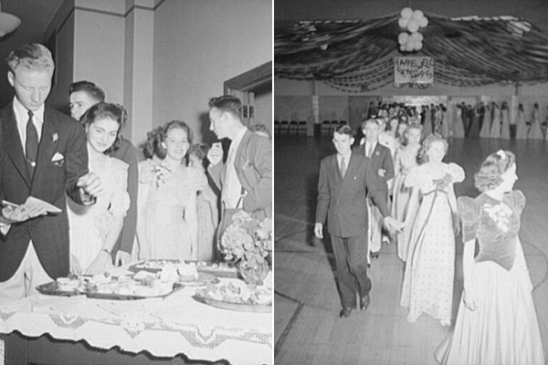 vintage Prom dance