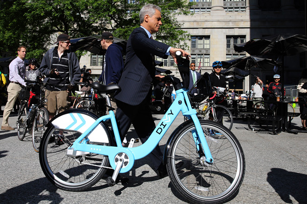 divvy bike share rahm emanuel