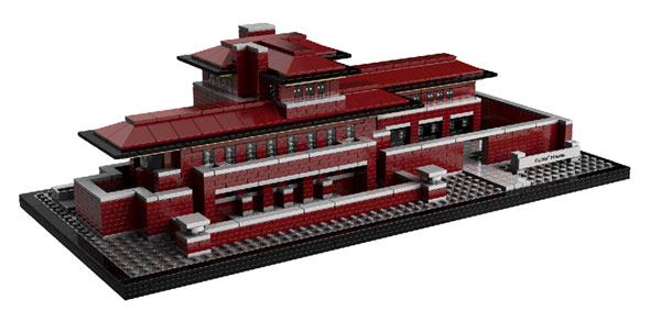 Lego Robie House Frank Lloyd Wright
