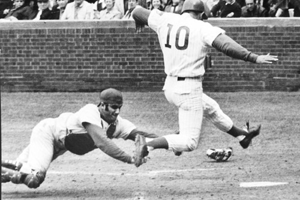 ron santo batting