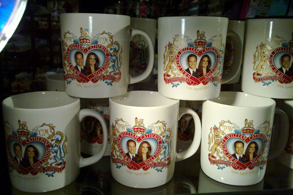 royal wedding mugs
