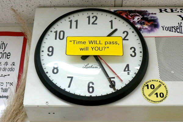 school clock