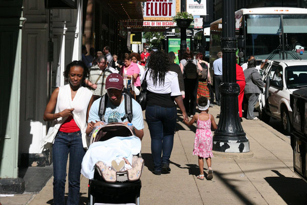 Chicago sidewalk