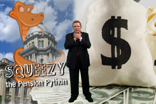 Squeezy the Pension Python Illinois
