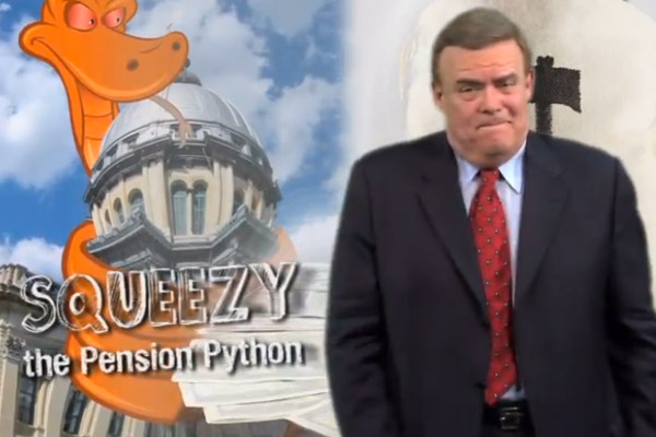 Squeezy the Pension Python