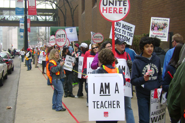 Chicago teacher protest