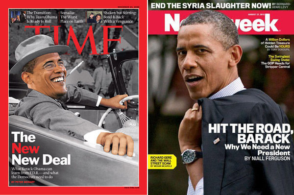 Barack Obama Newsweek cover
