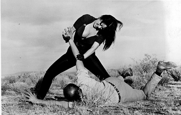 Tura Satana stars in Russ Meyer's Faster Pussycat! Kill! Kill