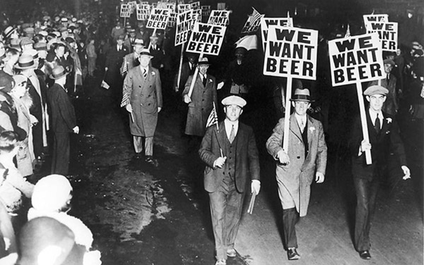 we want beer parade