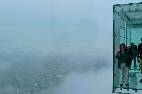 Willis tower ledge