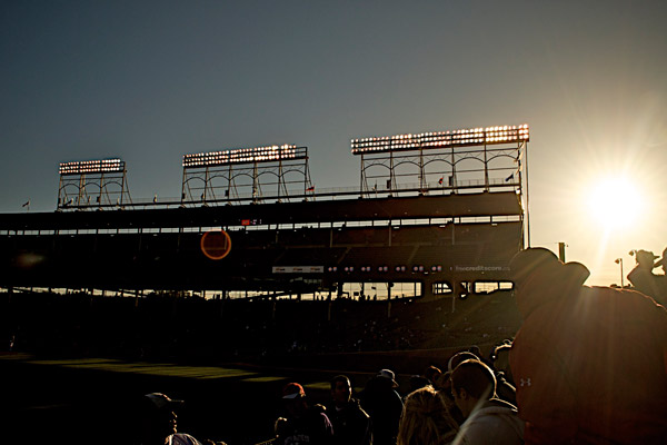 Wrigley Field bleachers