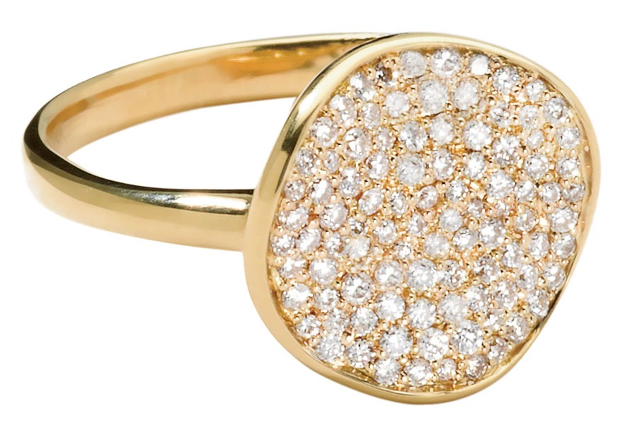 18-karat gold and diamond ring