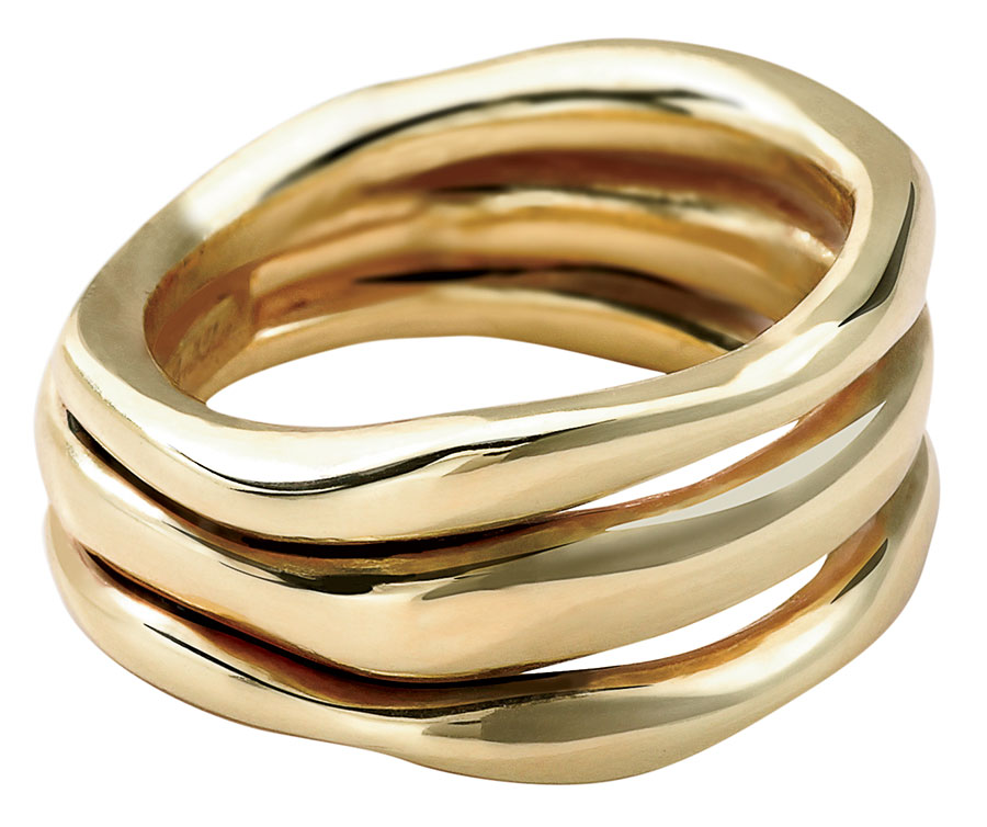 18-karat gold ring