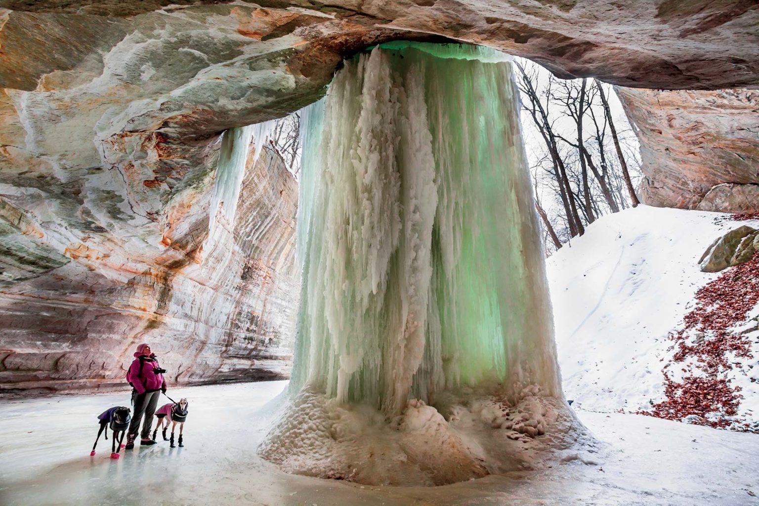 Behold the Beauty of Starved Rock in Winter Chicago Magazine