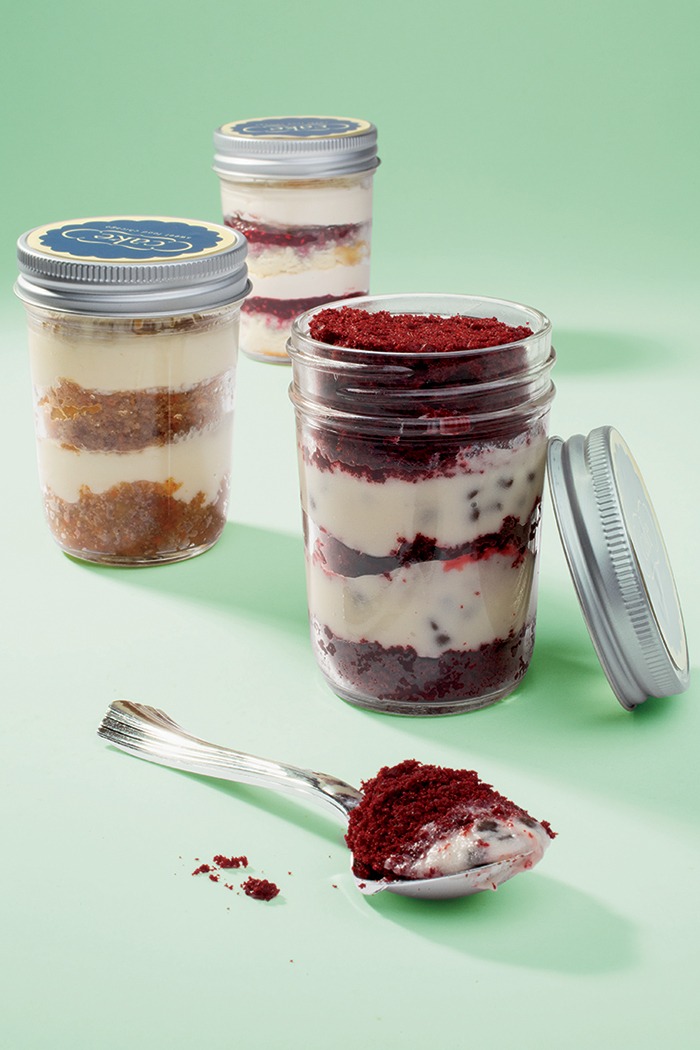 Cake in a jar from Cake