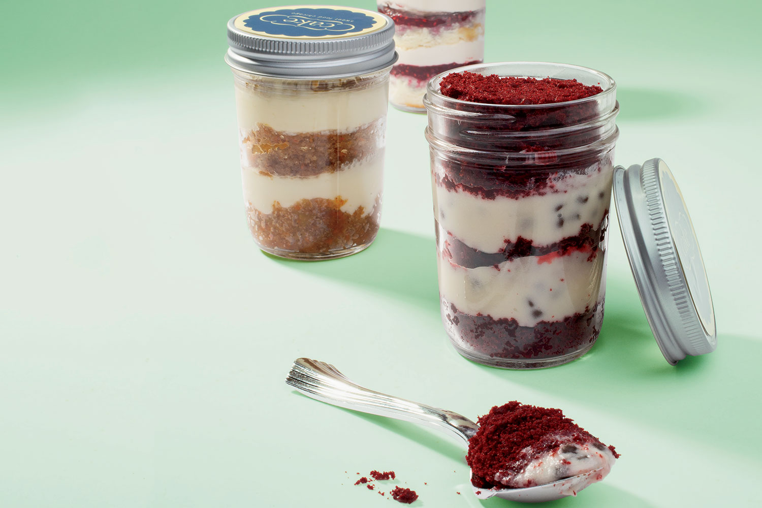 Cake in a jar from Cake