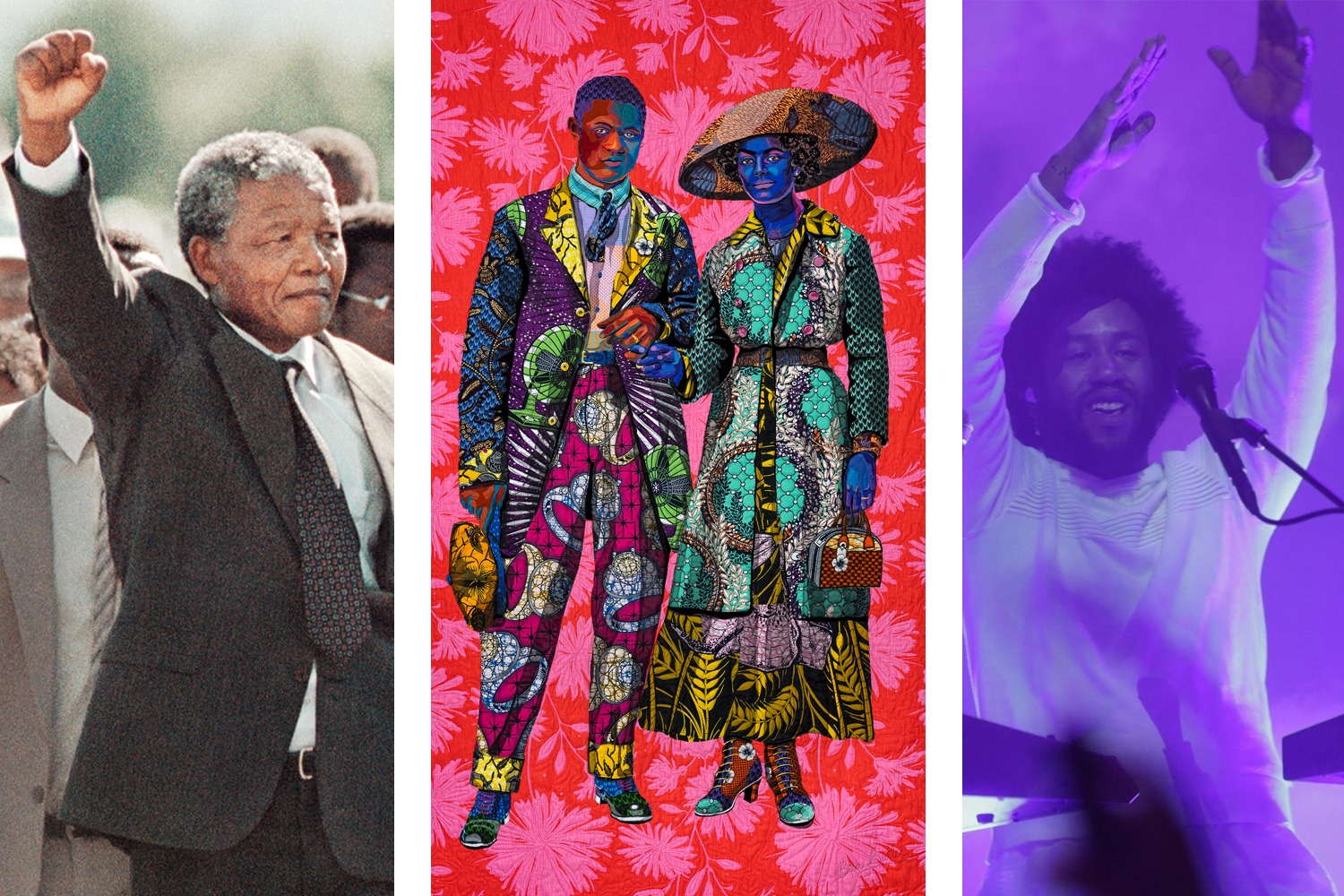 Nelson Mandela, a Bisa Butler quilt, and Peter CottonTale