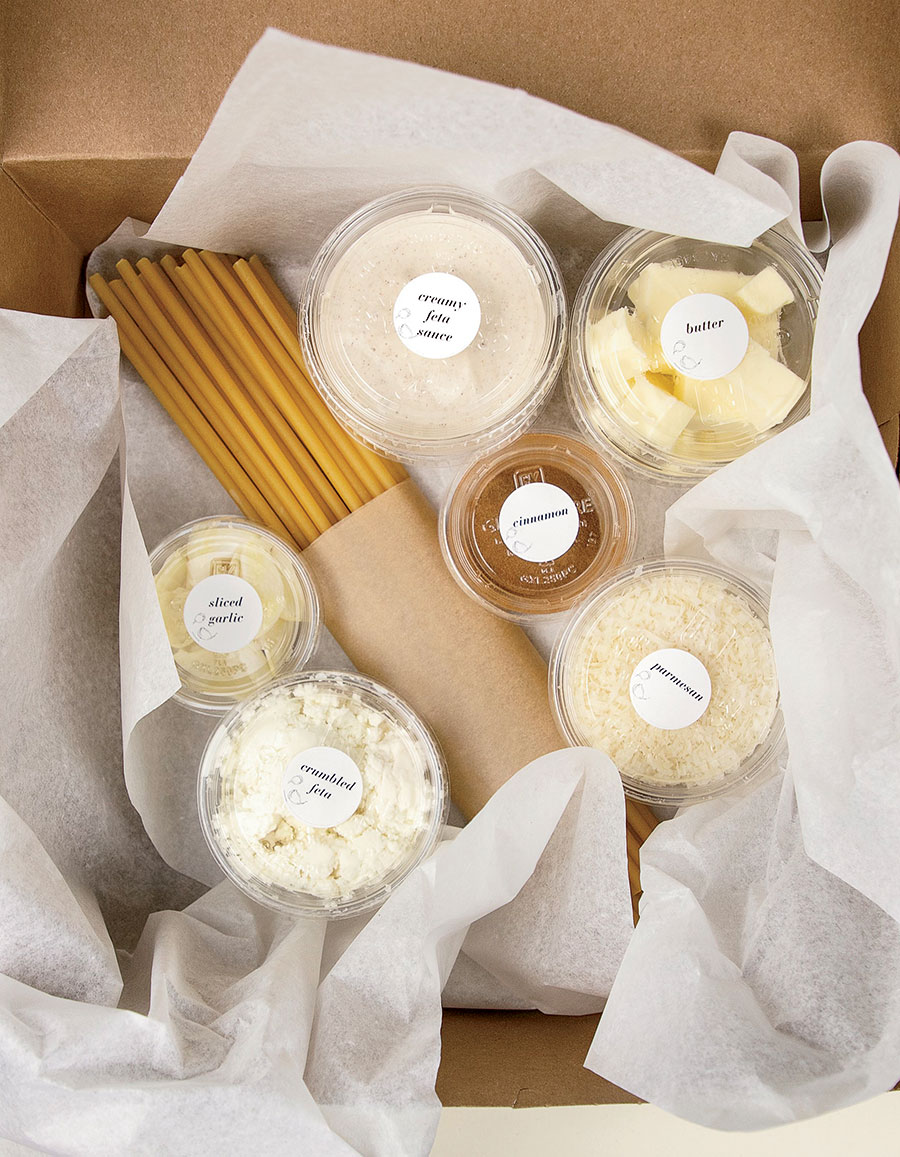 A noodle kit from Lula Cafe