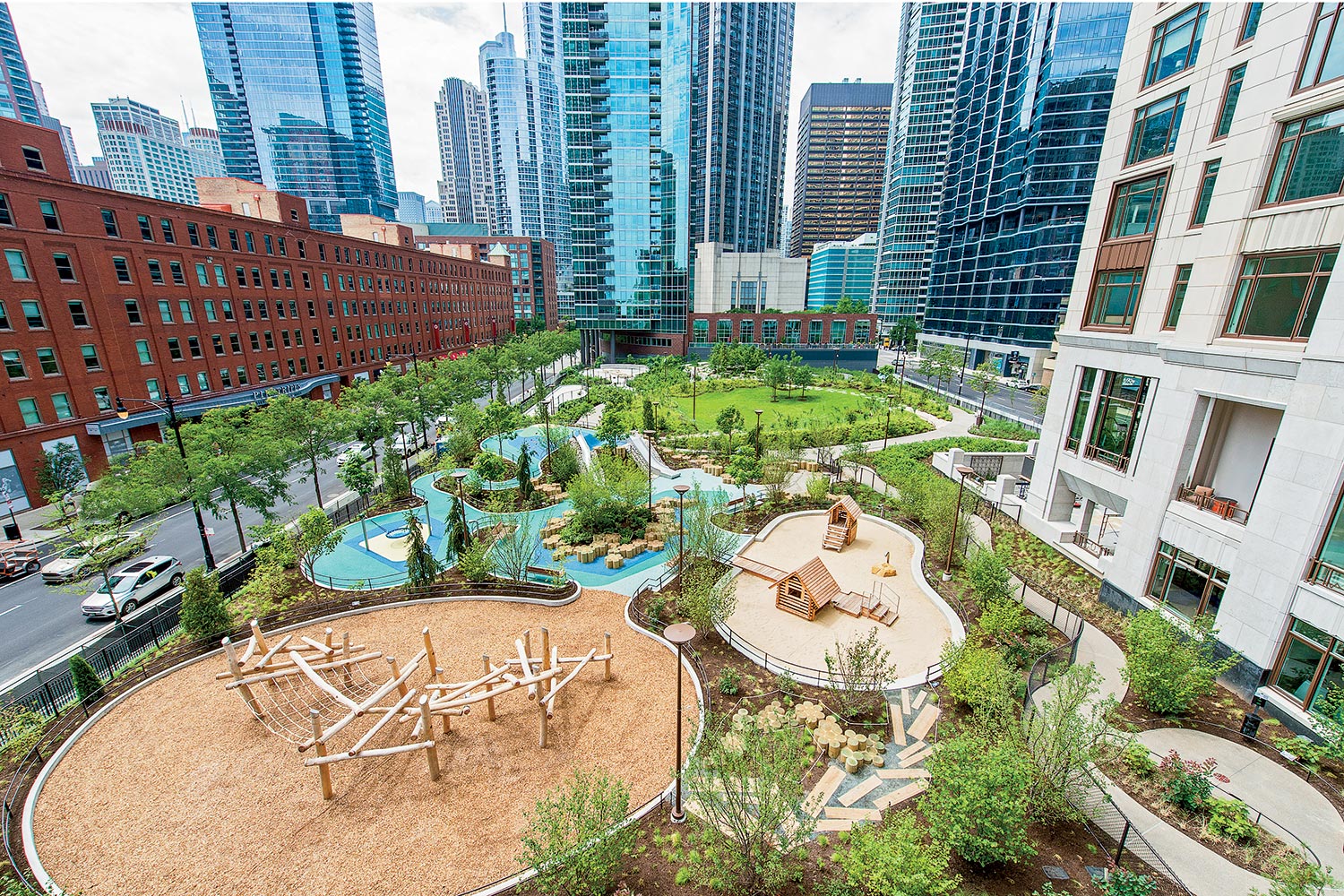 Bennett Park in Streeterville