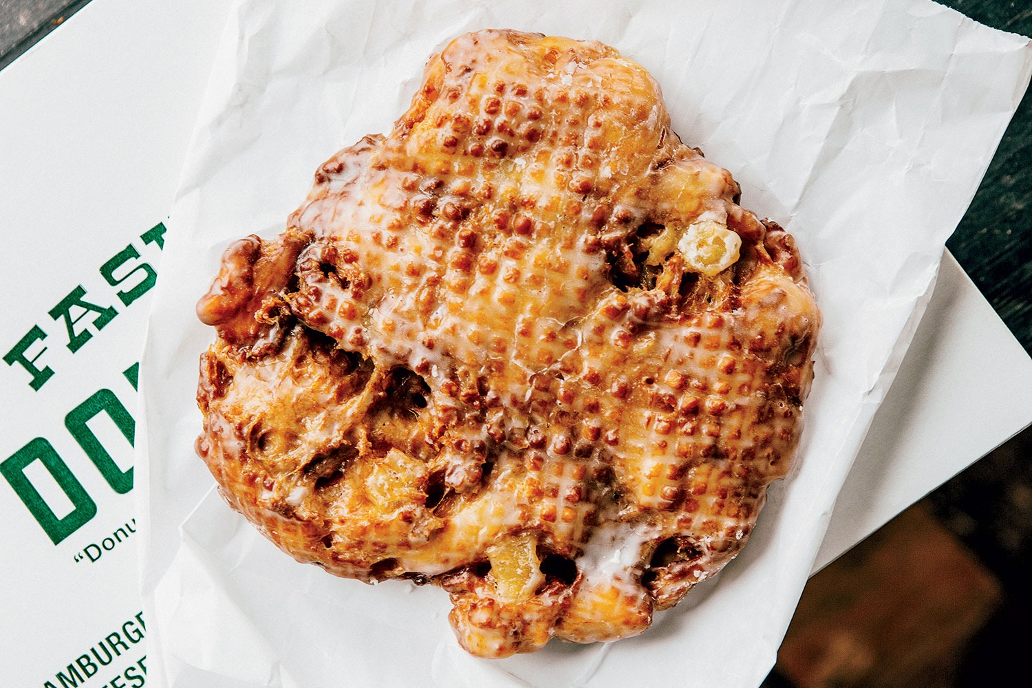 Apple Fritter at Old Fashioned Donuts