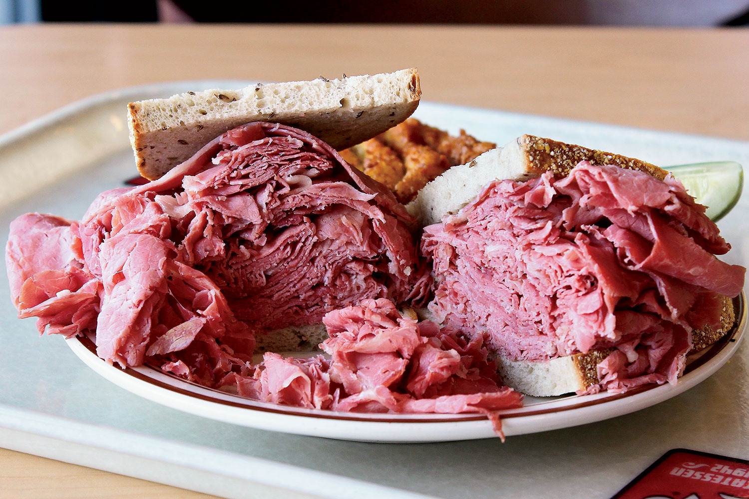 Corned Beef Sandwich at Manny’s Cafeteria & Delicatessen Chicago Magazine