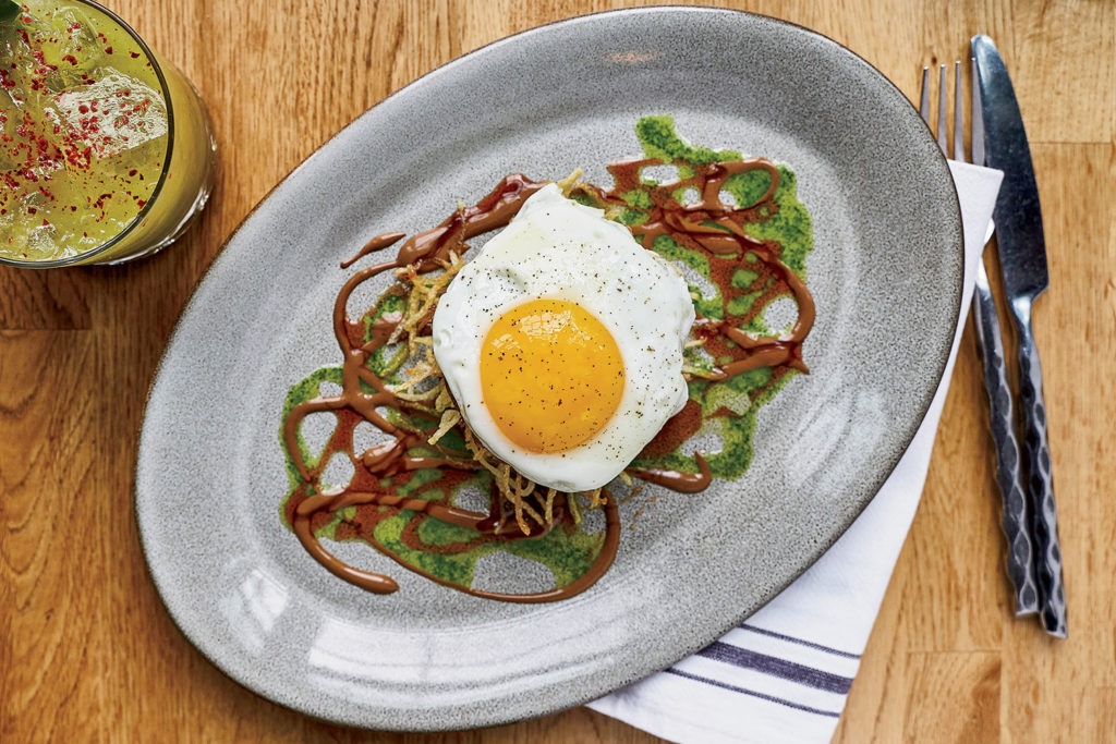 Pig Face at The Girl & The Goat Chicago Magazine