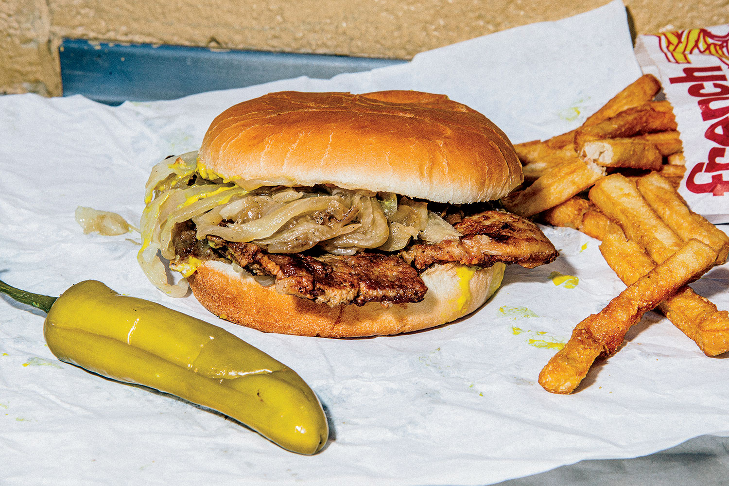 Pork Chop Sandwich at Jim’s Original