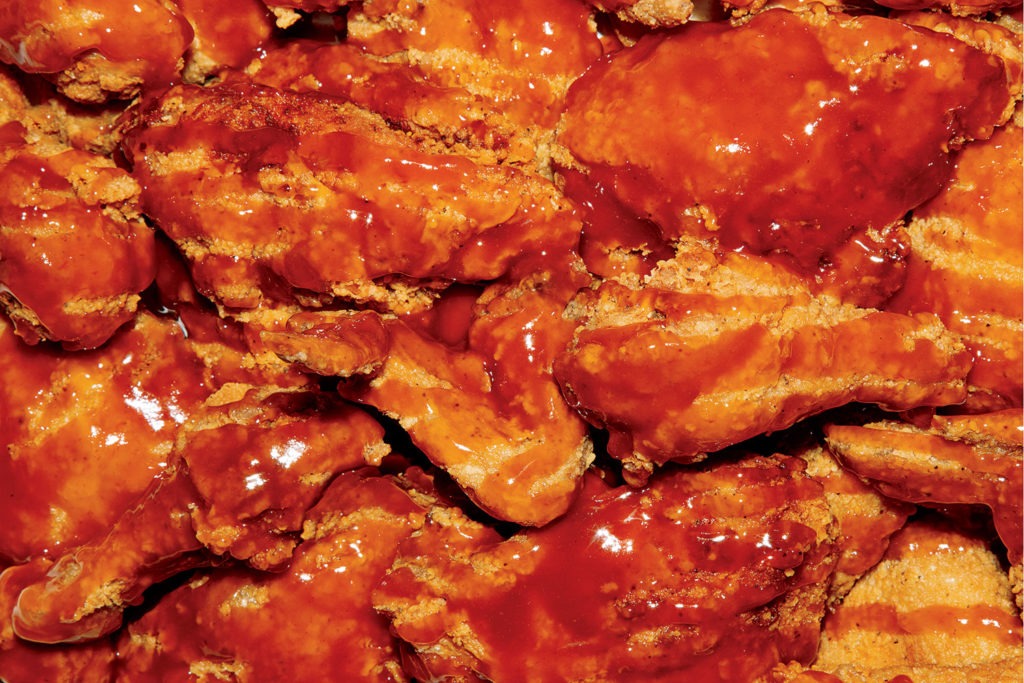 Wings With Mild Sauce at Harold’s Chicken Shack Chicago Magazine