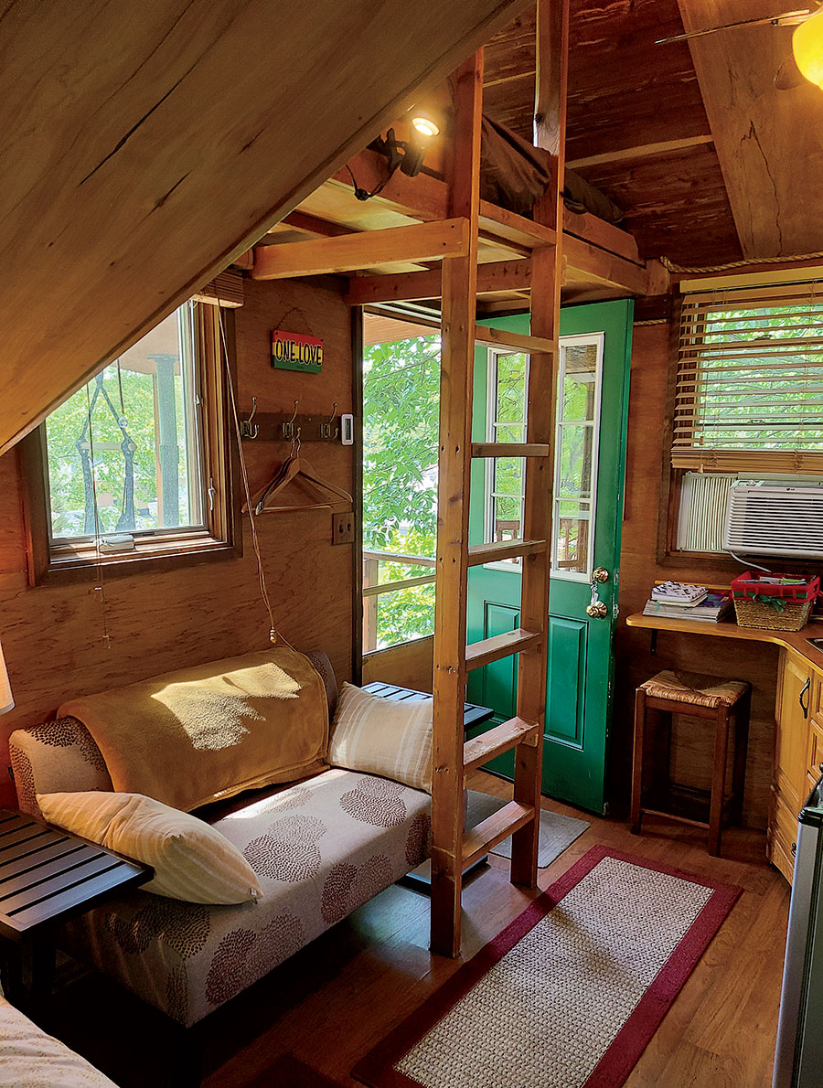 Enchanted Garden Treehouse Airbnb