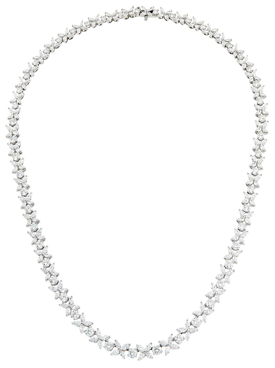 Tiffany & Co. platinum and diamond necklace