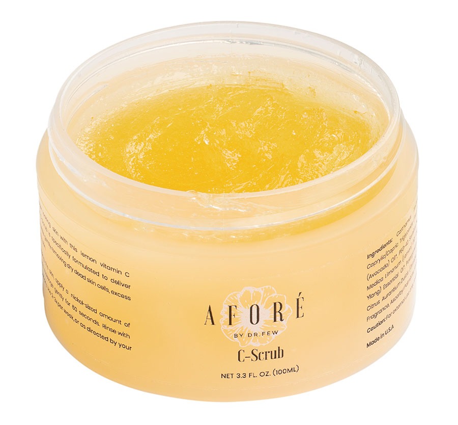 Lemon body scrub