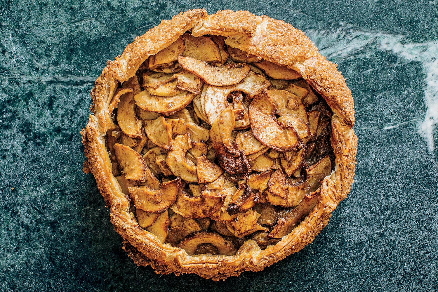 Apple and Oat Frangipane Galette