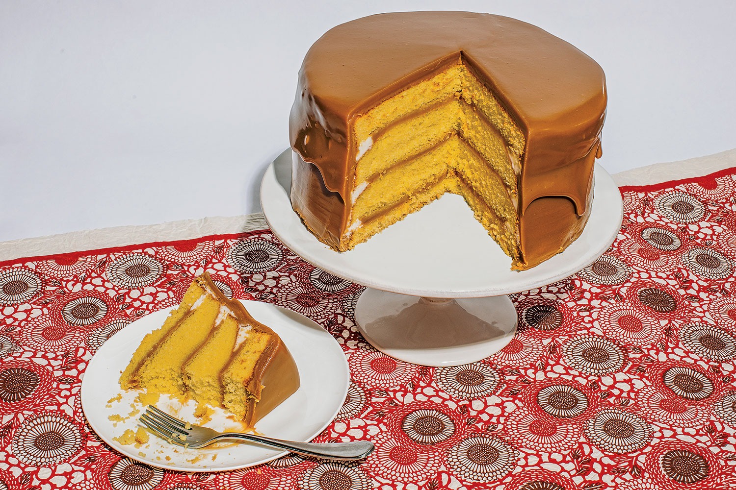 Caramel Cake at Brown Sugar Bakery