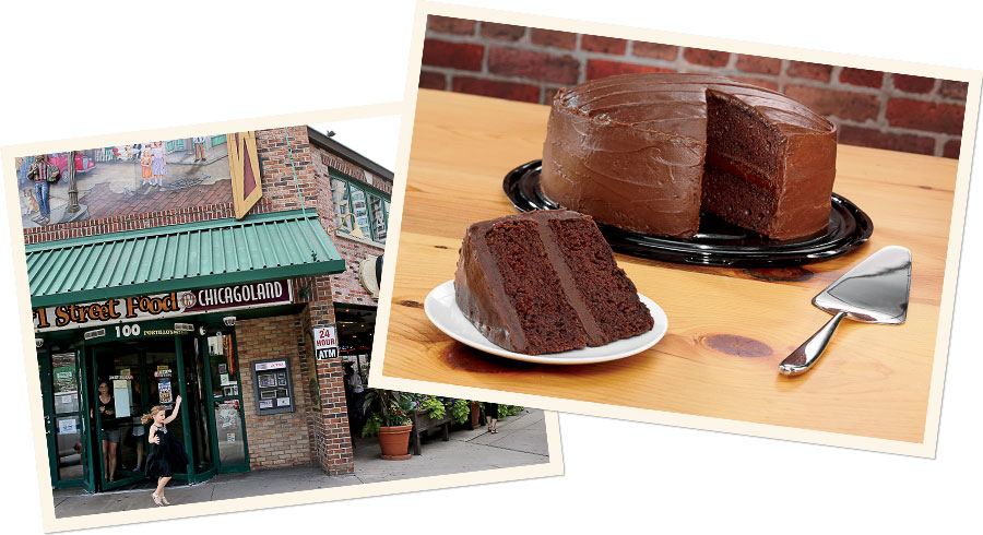 Chocolate Cake at Portillo’s