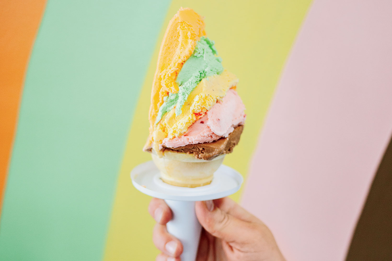 Rainbow Cone, Chicago's Nearly 100-Year-Old Ice Cream Parlor, Opens A New  Location - Eater Chicago