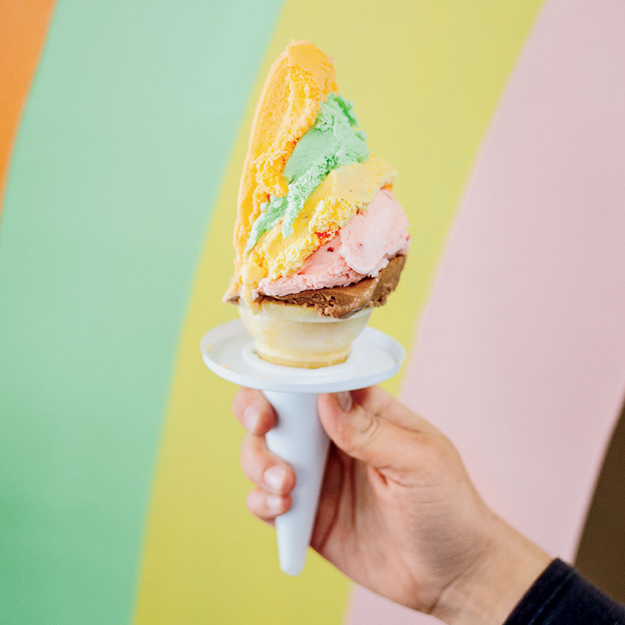 Rainbow Cone at The Original Rainbow Cone