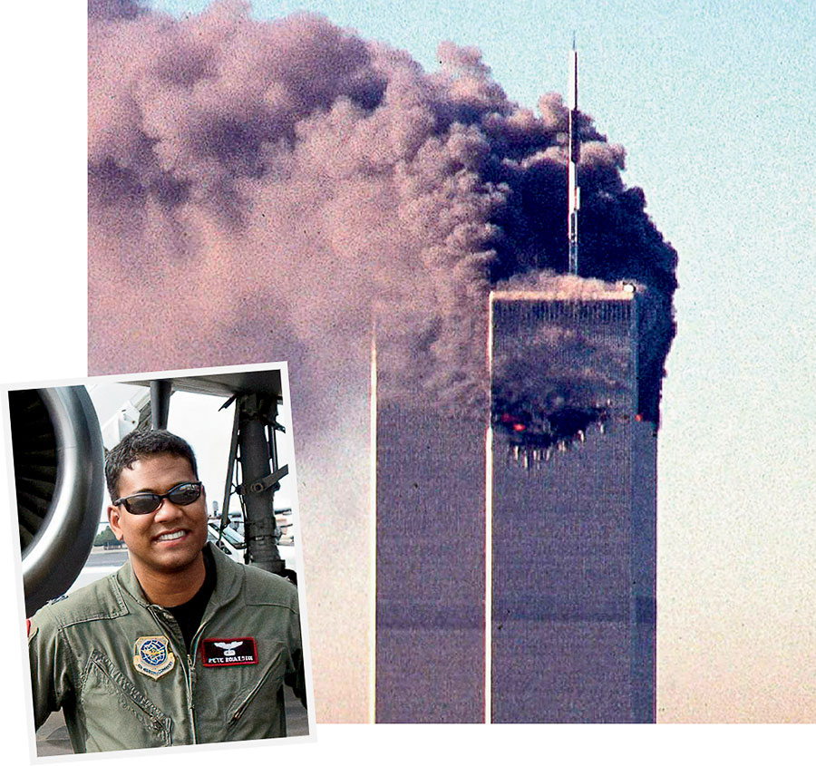 Peter Braxton, the twin towers of the World Trade Center