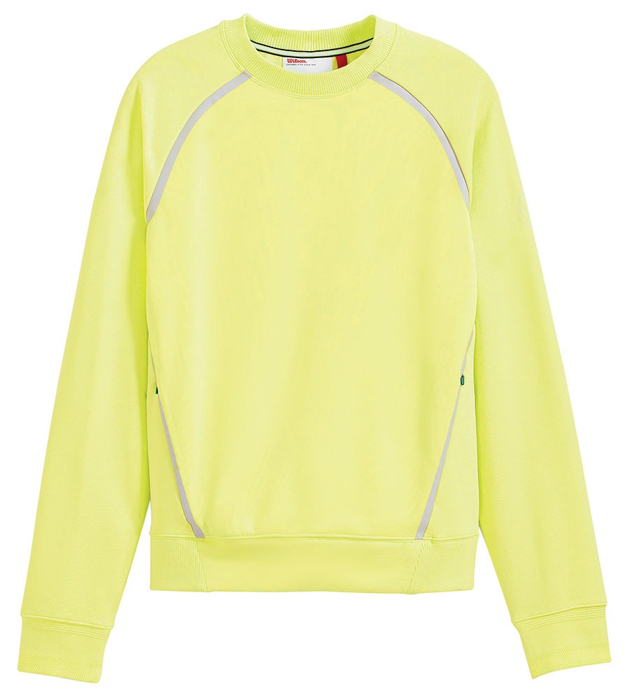 Men’s Millennium sweatshirt in Tennis Ball Yellow