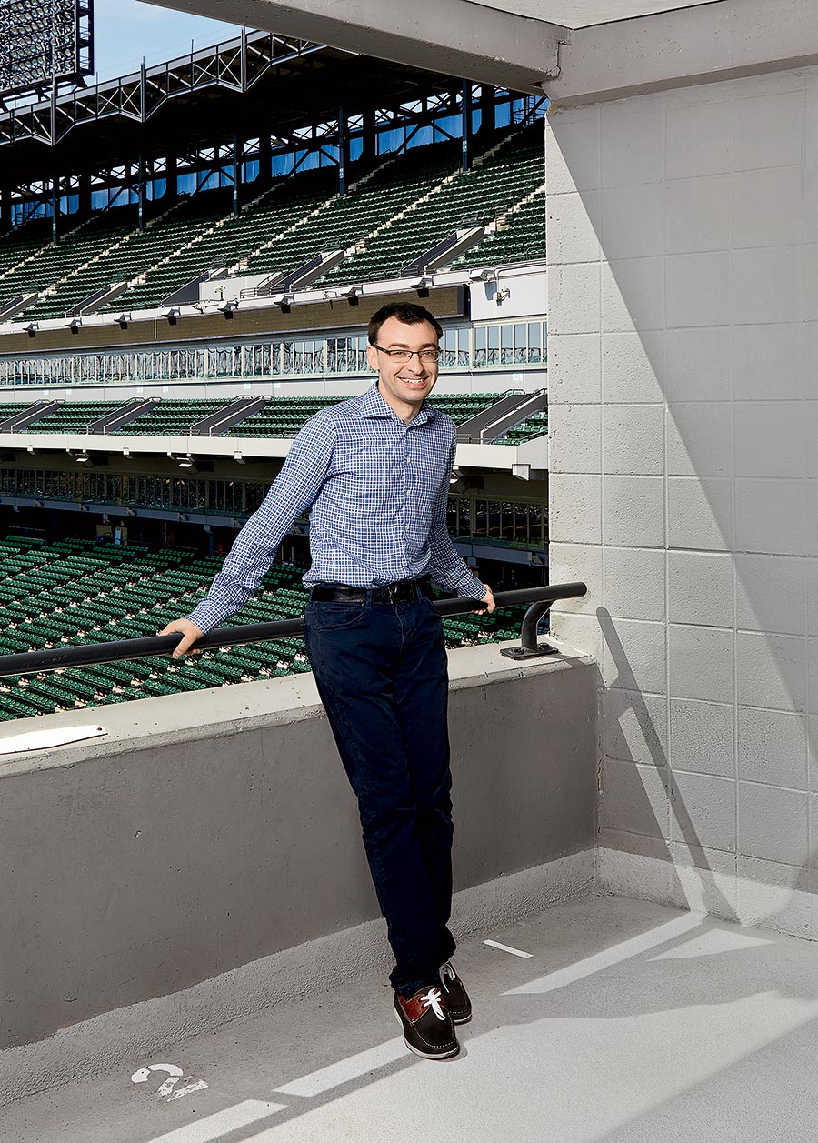 Jason Benetti, shown here in 2017 at Guaranteed Rate Field