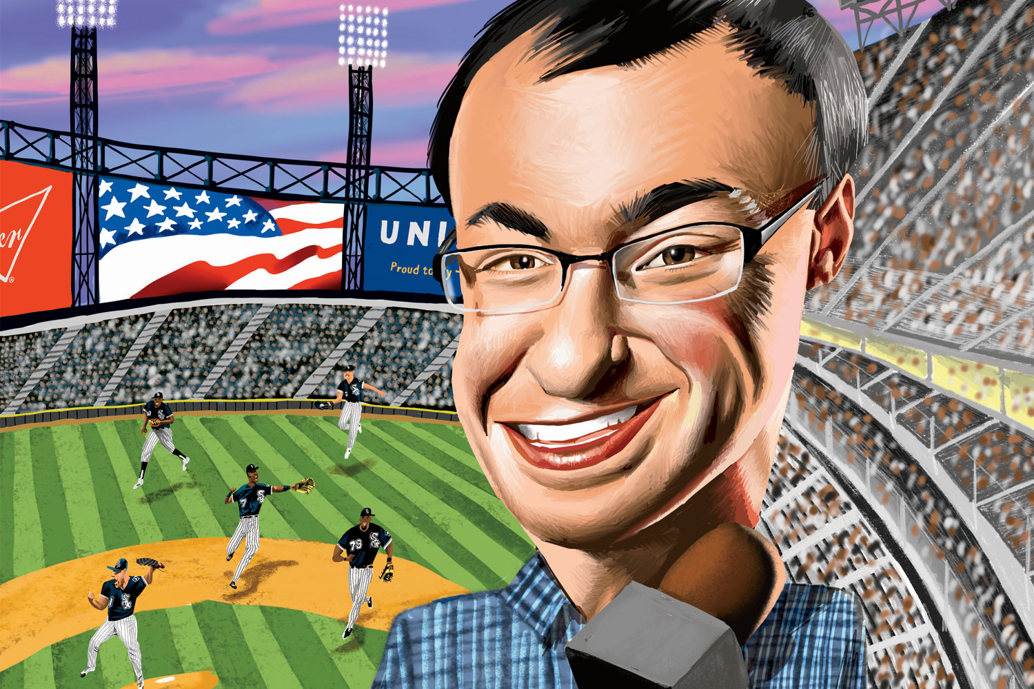 The Voice of Hustle: Jason Benetti stacks up the sports