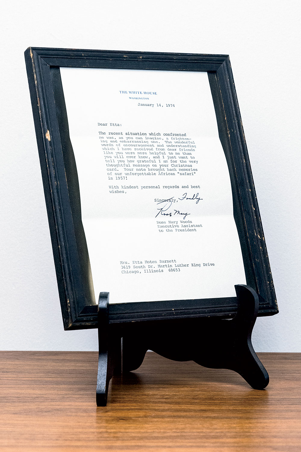 Watergate Letter