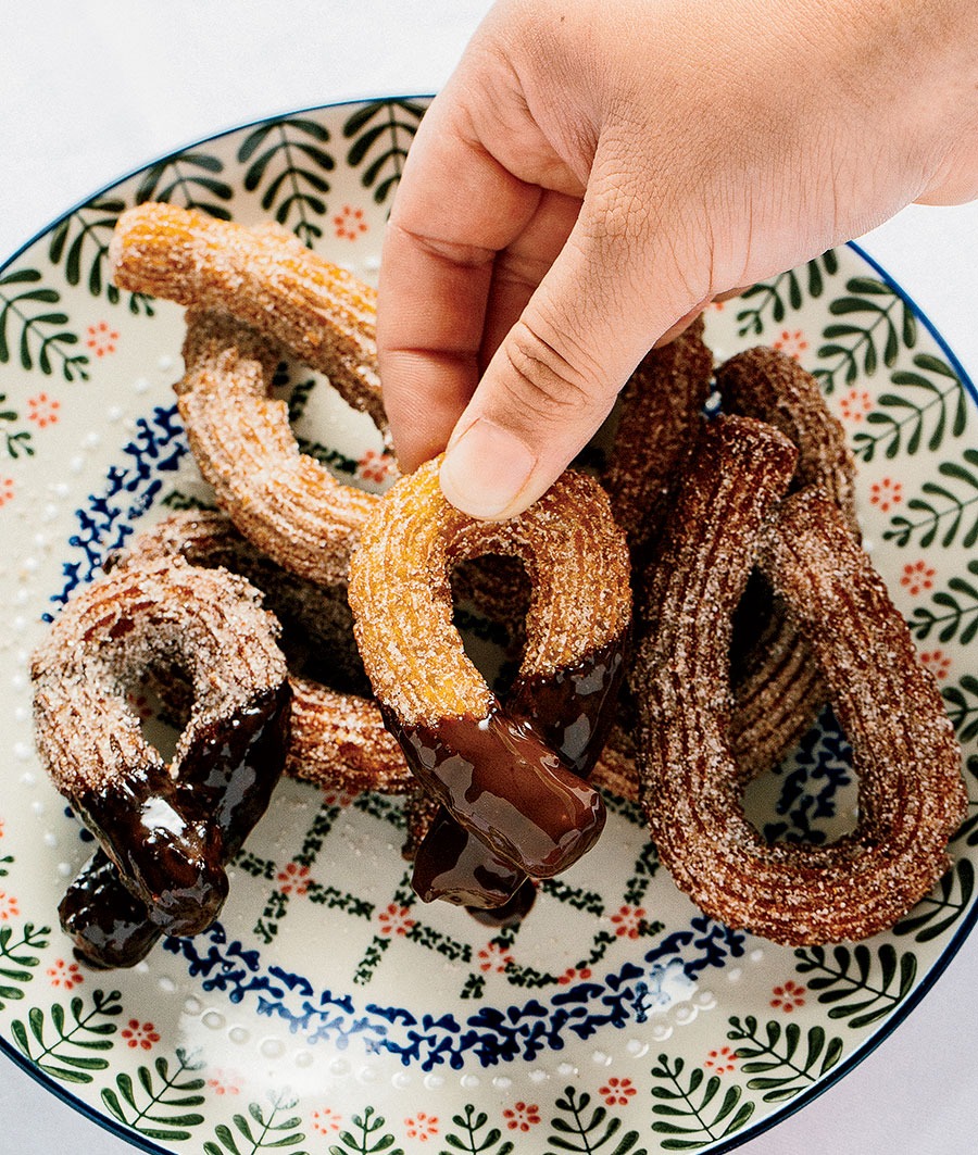 Gingerbread churros