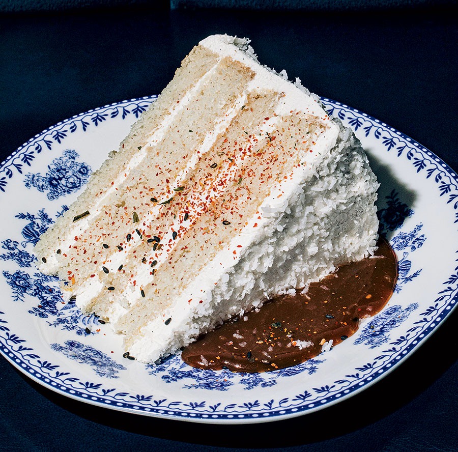 Community Tavern’s Four-Layer Coconut Cake