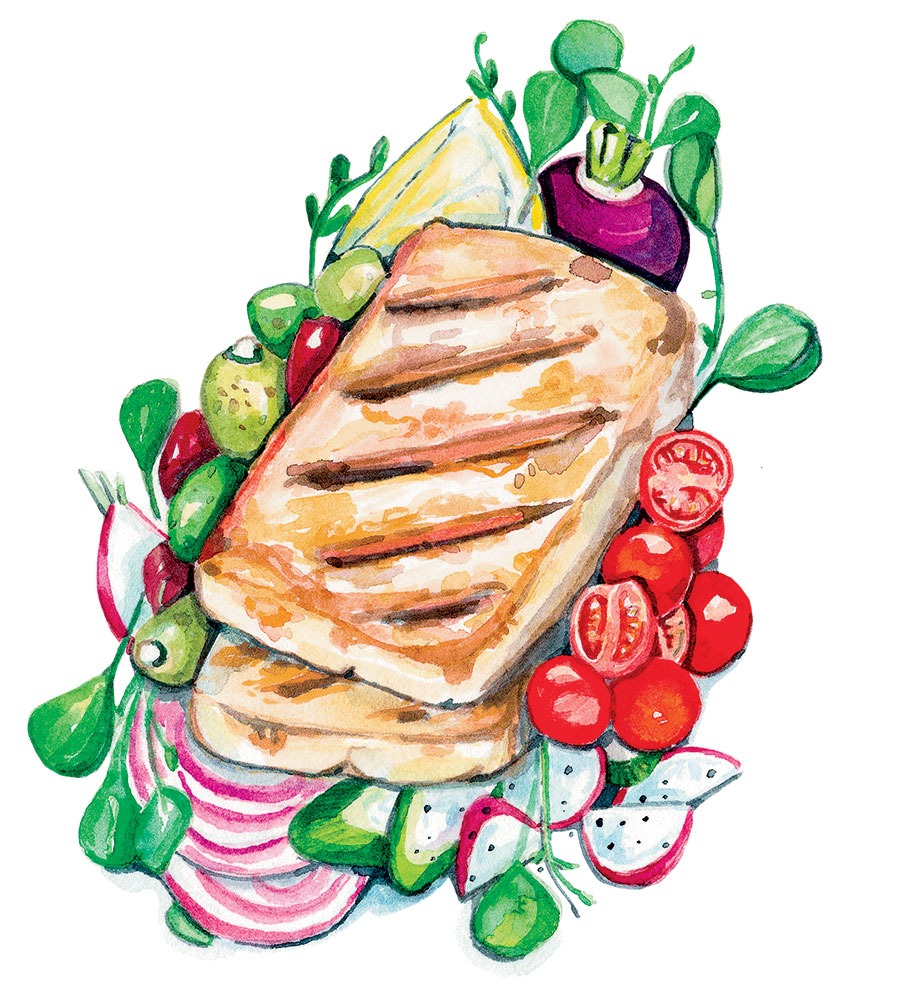 Halloumi illustration