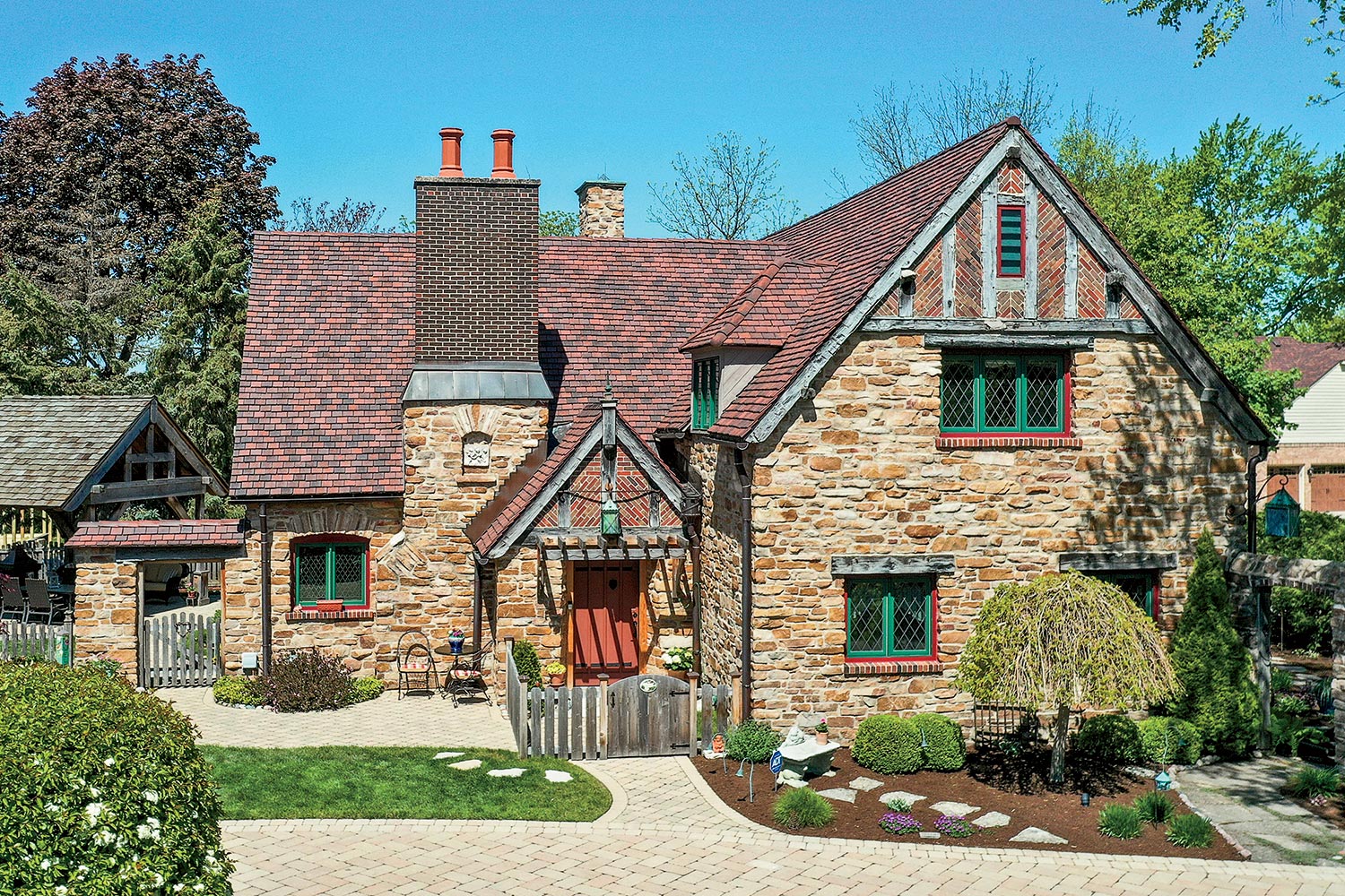 Schaumburg Tudor Revival exterior