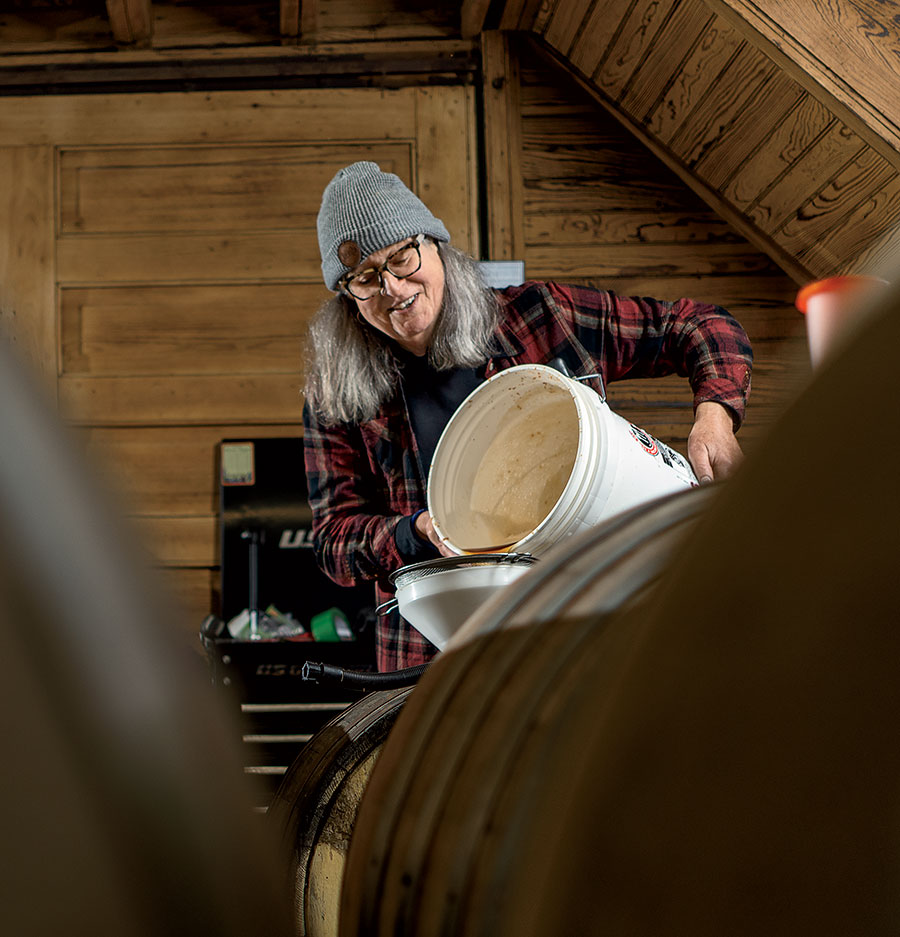 Paula Camp at her cidery