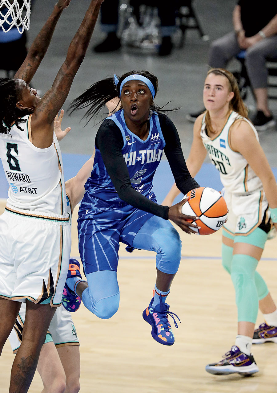 Kahleah Copper during a game