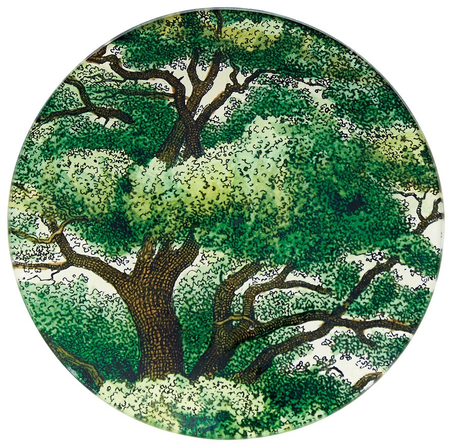 John Derian decoupage plate