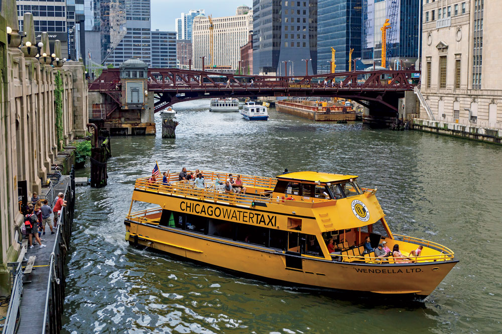 Take a Ride on the Chicago Water Taxi Chicago Magazine
