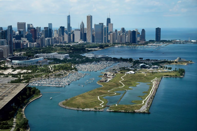Bike Across Northerly Island Chicago Magazine